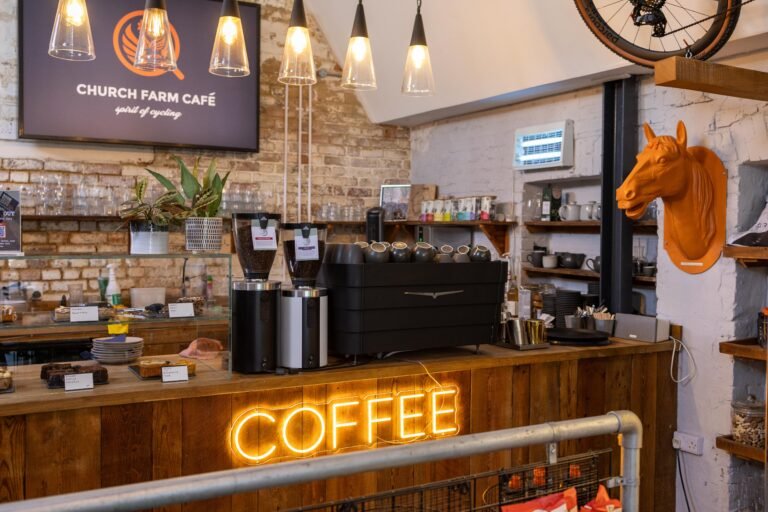 Inside Church Farm Café, Aldbury